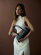Mercer Bag Black Lizard